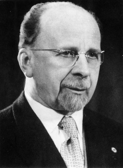 Walter Ulbricht, presidente del Consiglio di Stato della DDR e primo segretario del Comitato Centrale del Partito Socialista Unificato di Germania (SED), 1961 da Unknown